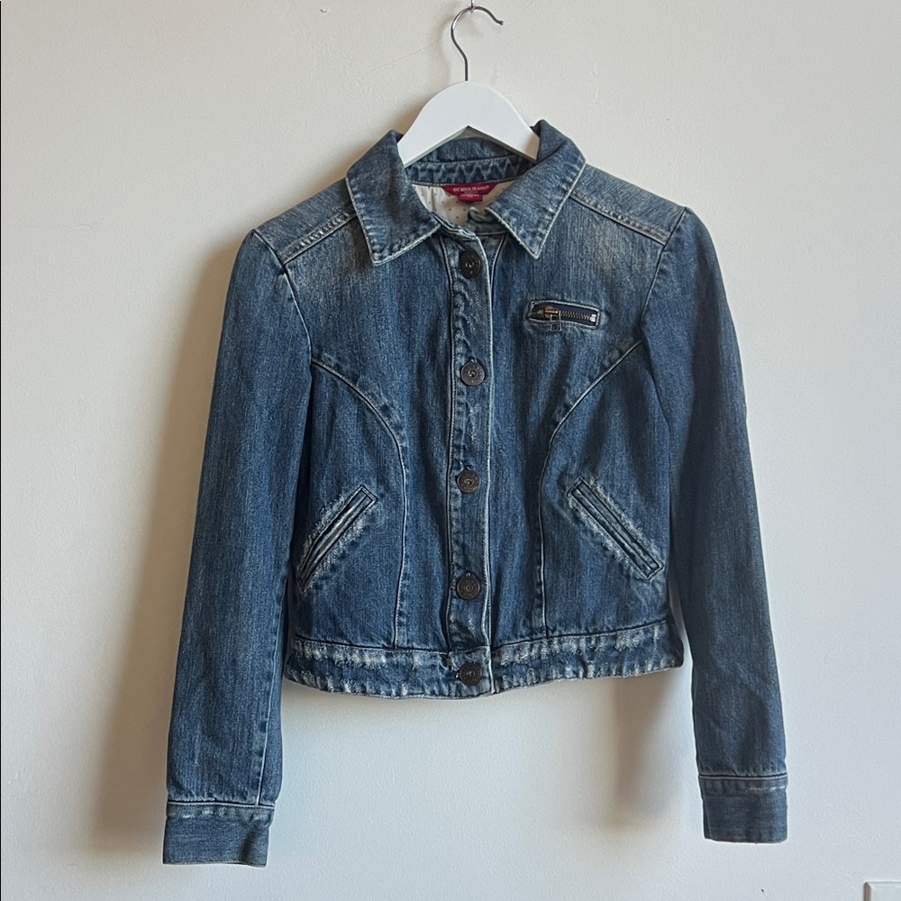 Y2K VINTAGE DENIM JACKET BY GUESS